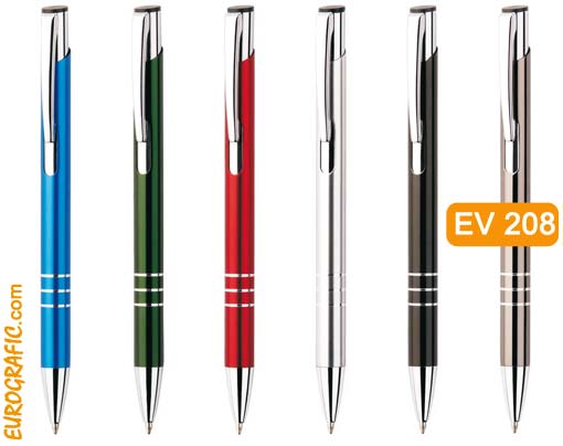 penne in metallo promozionali ev 208