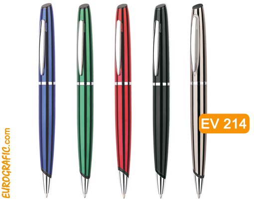 penna in metallo personalizzata ev 214