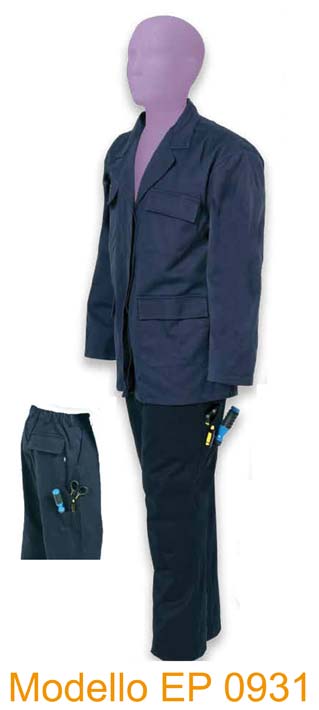 giacca e pantalone da lavoro ep 0931