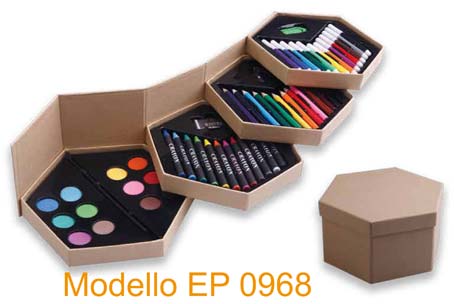 set matite e colori personalizzate ep 0968
