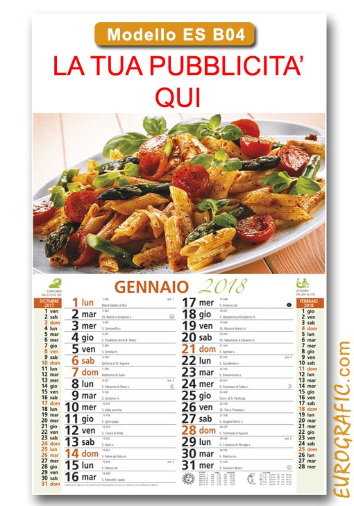 calendari illustrati gastronomici b04