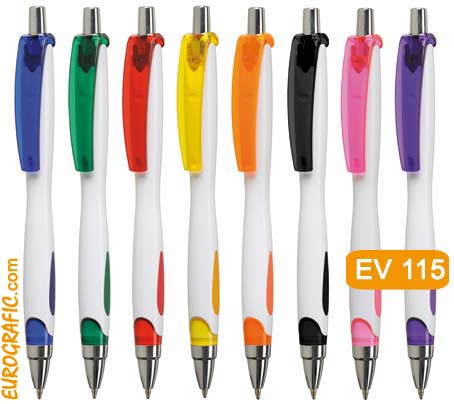 penne colorate plastica ev115
